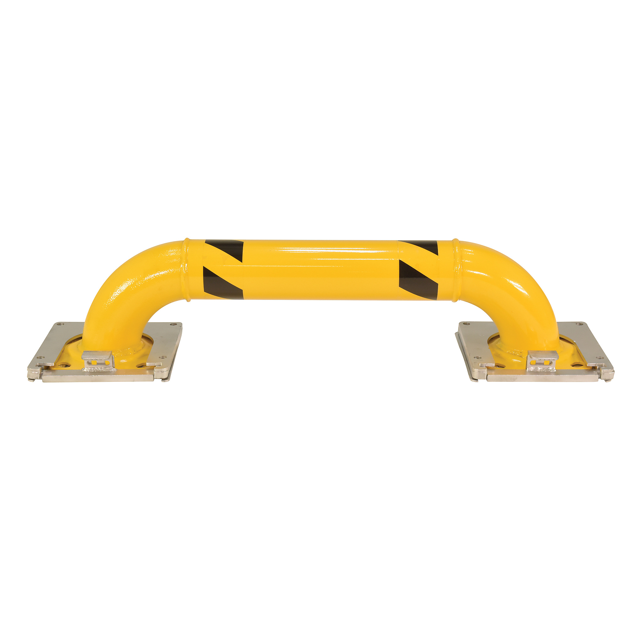 Vestil Steel Low Profile Removable Rack Guard 8 In. x 51-1/2 In. x 9 In. Yellow
